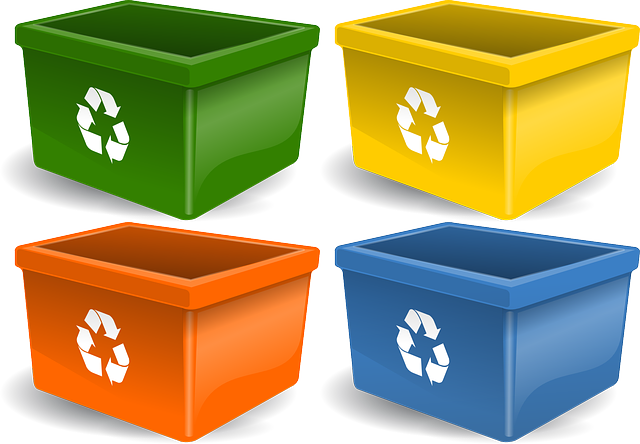 recyklační kontejnery