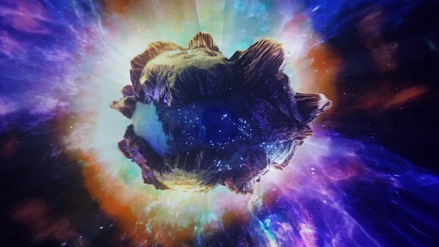 vesmírný meteor