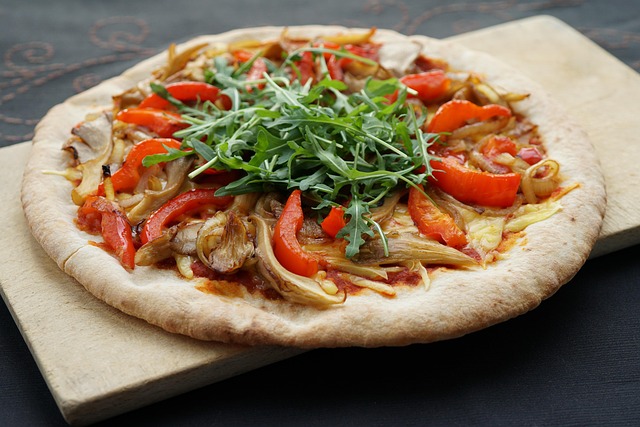veganská pizza